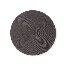 Continenta Individual Antracita 38 cm (24 Unidades) Trenzados Fibras Sintéticas Resistente Calor Apto Lavavajillas